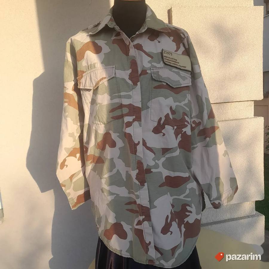 Military ženska košulja ZARA vel M 4