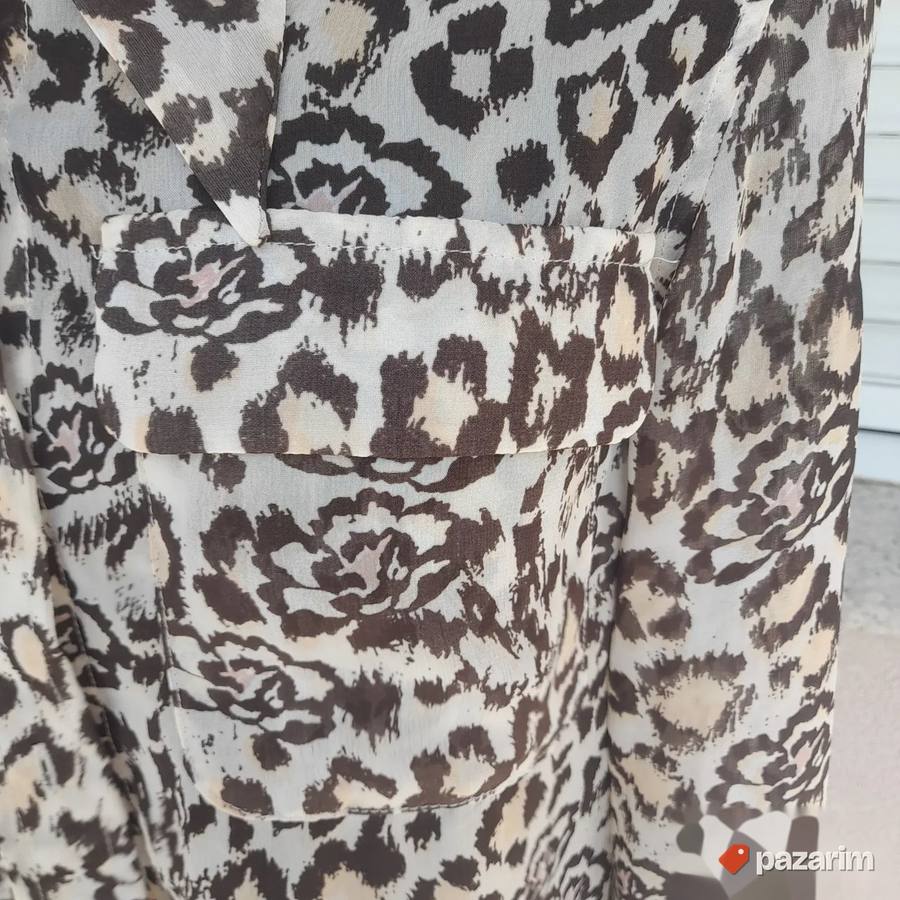 XS košulja Mango cveće u leopard dezenu 3