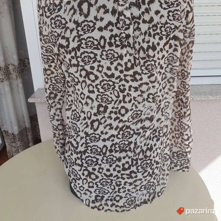 XS košulja Mango cveće u leopard dezenu 6