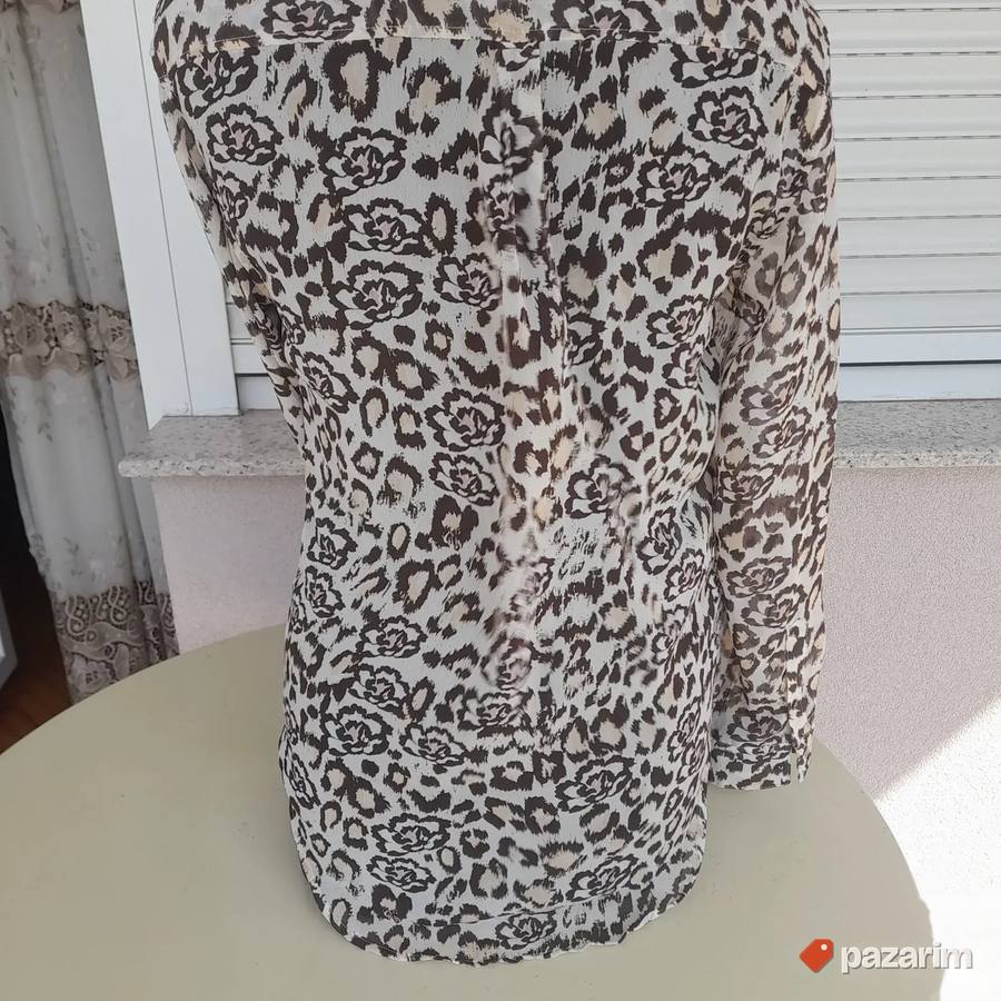 XS košulja Mango cveće u leopard dezenu 7