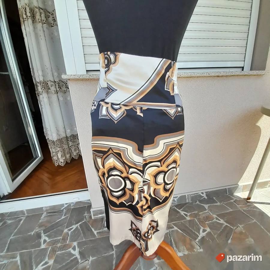 Satenska suknja vel S 3