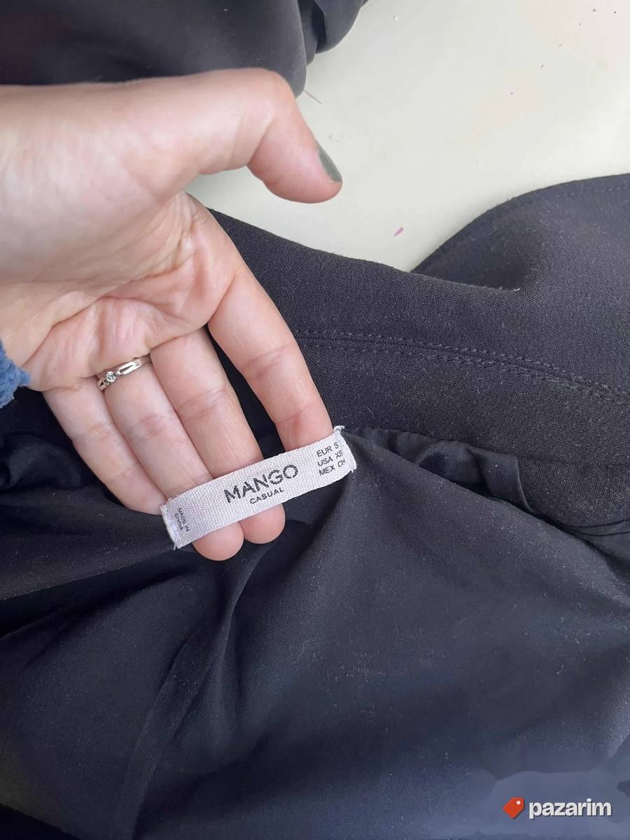 crna jakna Mango S snizeno 5