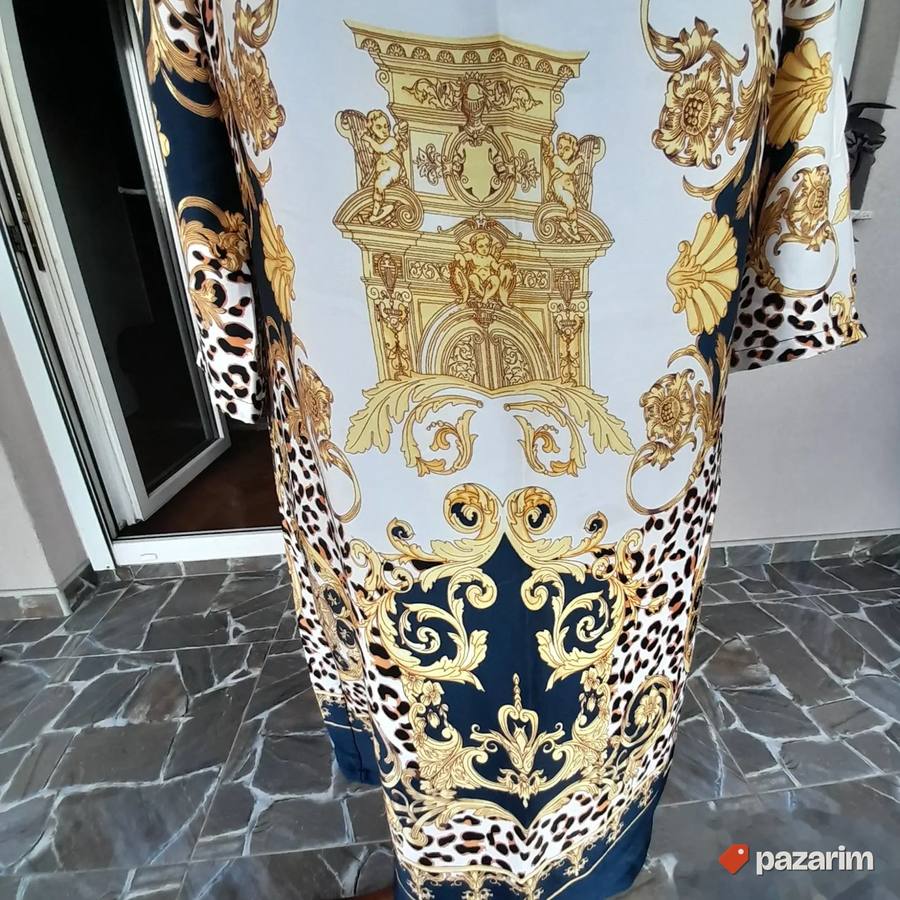 Viskozna haljina u Versaće dezenu vel S 2