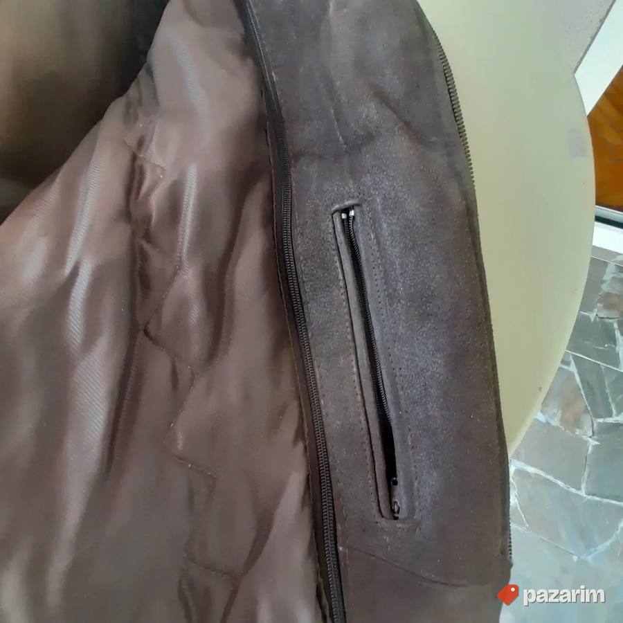 Muška jakna od prevrnute boks kože vel L 7