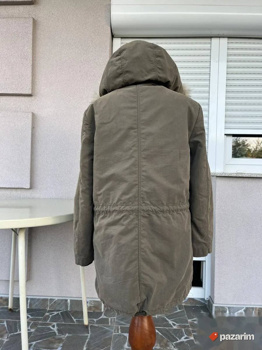 Ženska zimska jakna sa kapuljačom vel S 4
