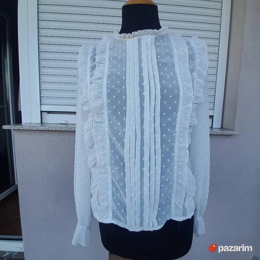 Romantična ženska bluza vel M 8