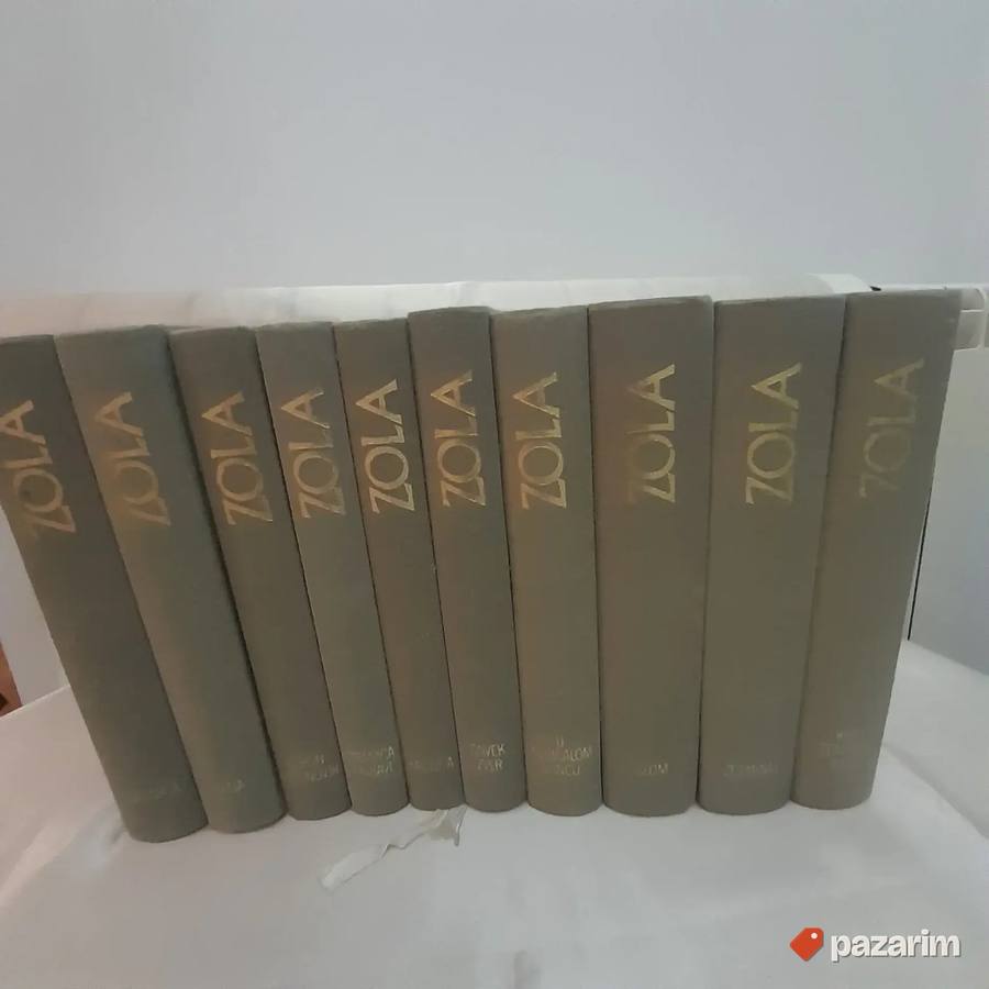 Izabrana dela Emila Zole komplet od 10 knjiga a 2