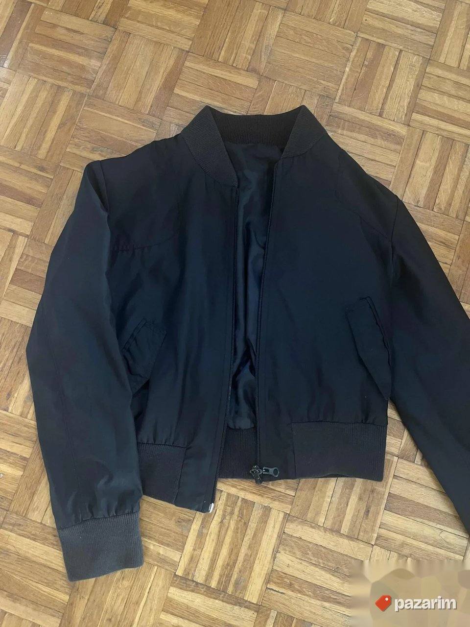 crna bomber jaknica crna XS/S snizeno 1