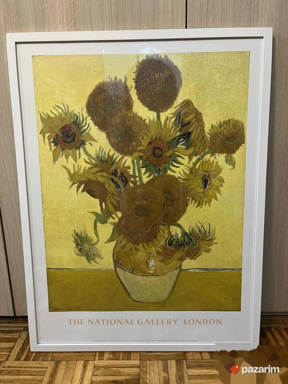 suncokreti od Van Goga uramljen poster snizeno 1