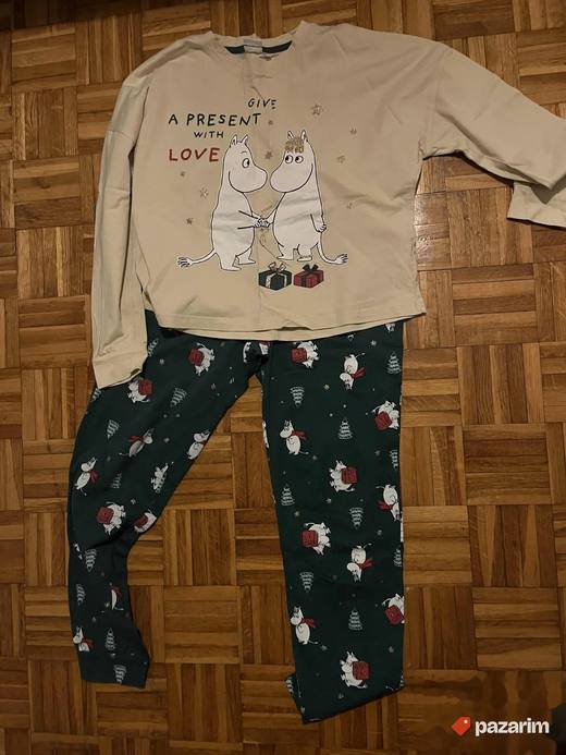 MOOMIN pidzama novogodisnja S