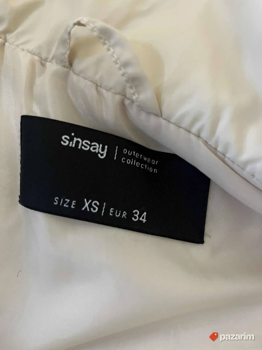 Sinsay ženski dugi prsluk XS snizeno 3