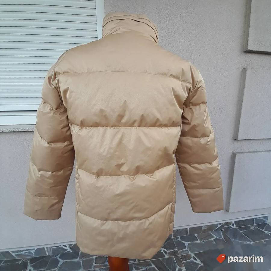 Ženska puder roze perjana jakna br 42 2