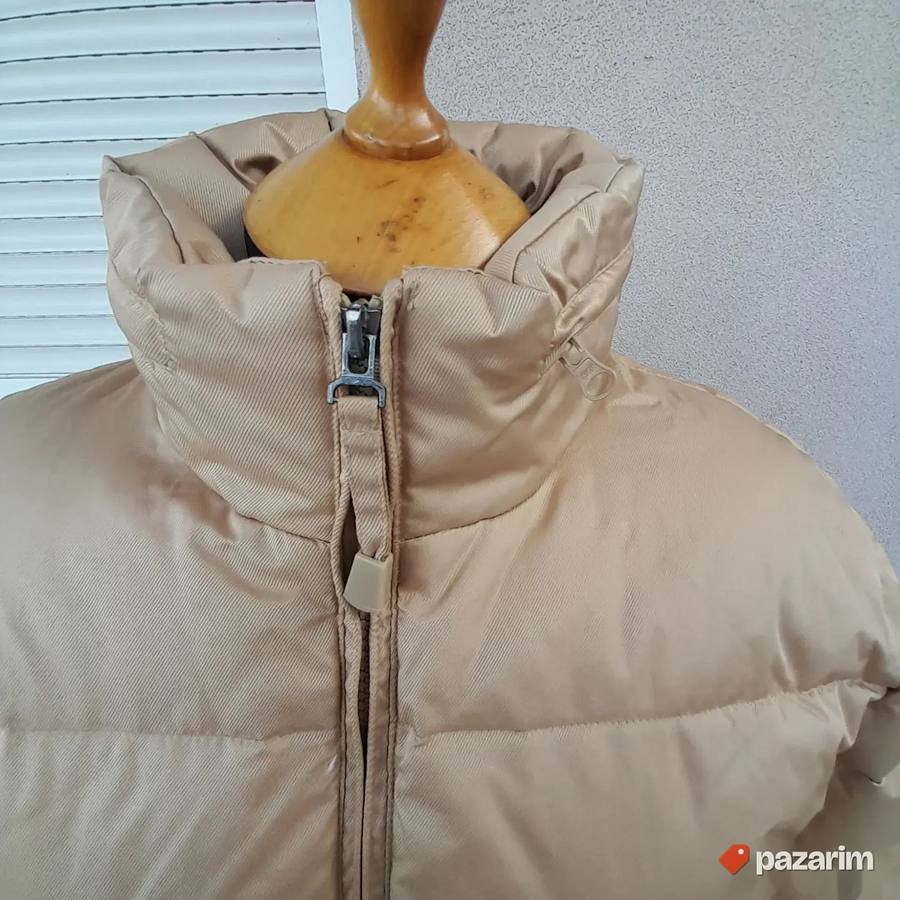 Ženska puder roze perjana jakna br 42 6