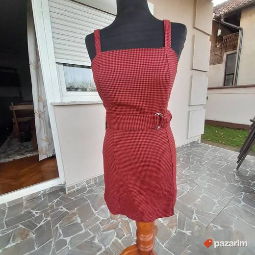 Pull@Bear haljina na bretele vel S