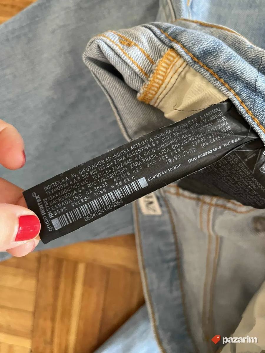 Zara Farmerke 34 Dreed Flare snizeno 6