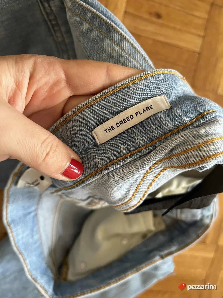 Zara Farmerke 34 Dreed Flare snizeno 7