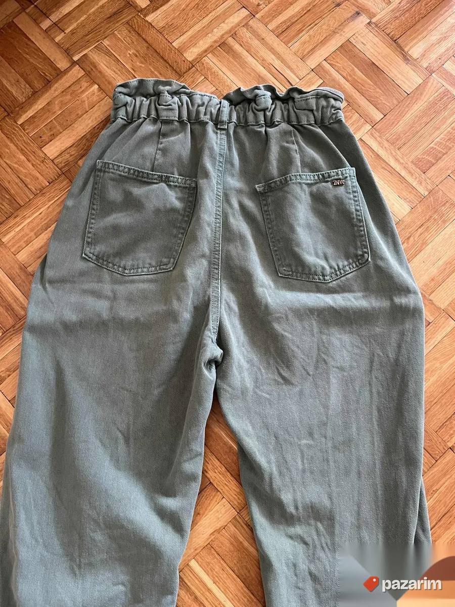 zara farmerke sire zelene 34 snizeno 5