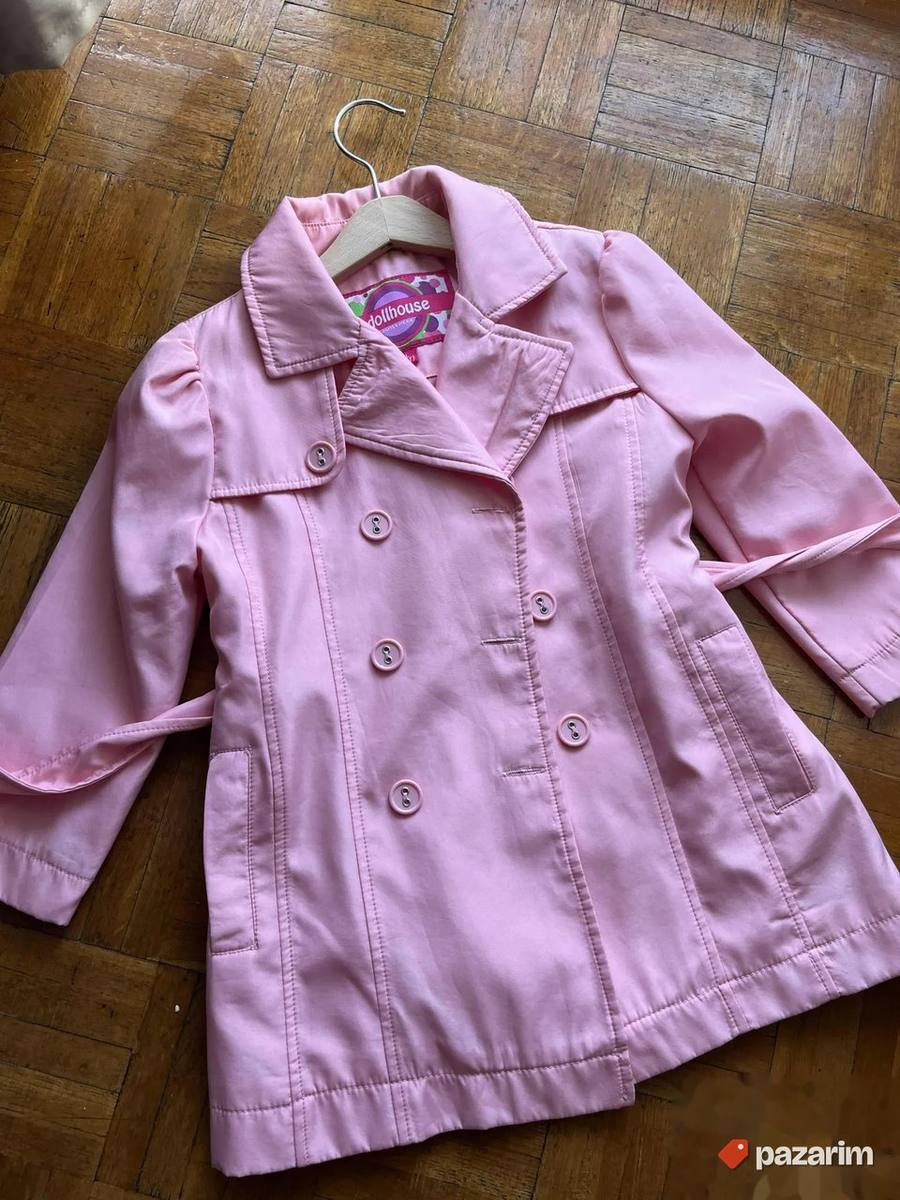 roze mantilic za devojcice od 4 godine snizeno 2