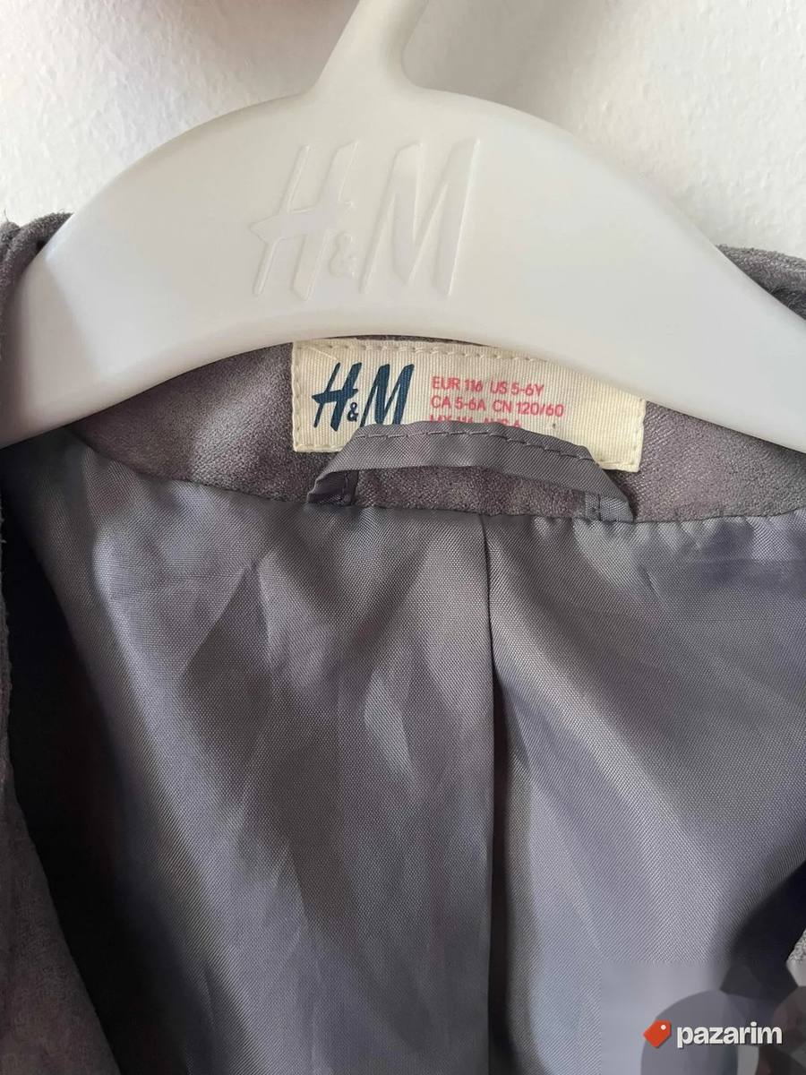 jakna za devojicu H&M 116, od 5 do 6 godina snizeno 4