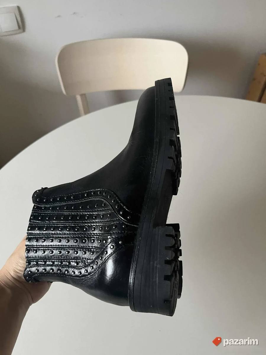 zara kozne cizme basic 36 snizeno 5