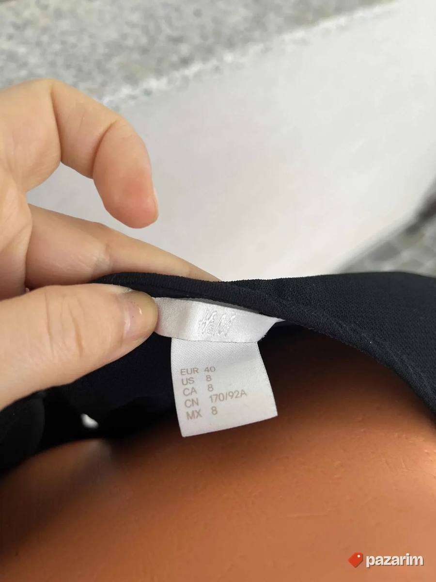 Haljina H&M crna br 40 4