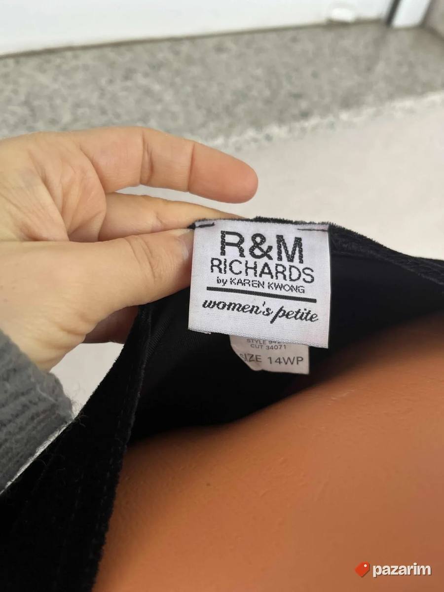 Haljina crna 42 R&M Richards by Karen Kwong 3