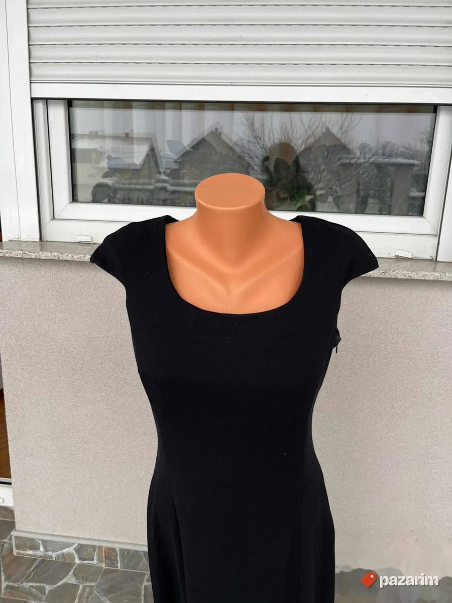 Benetton haljina crna M 2