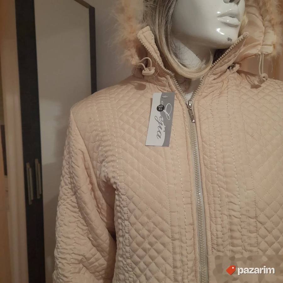 Ženska duga zimska jakna vel XL 2