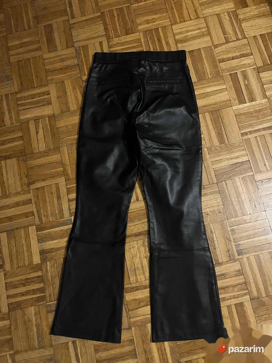 pantalone kozne Zara S velicina 4