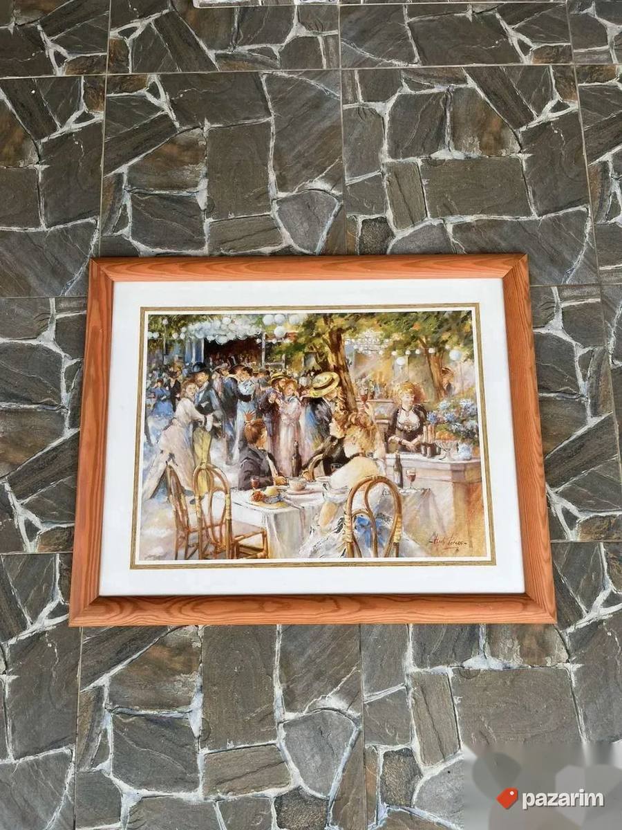 Slika-reprodukcija Cafe de France 24x60cm snizeno 2