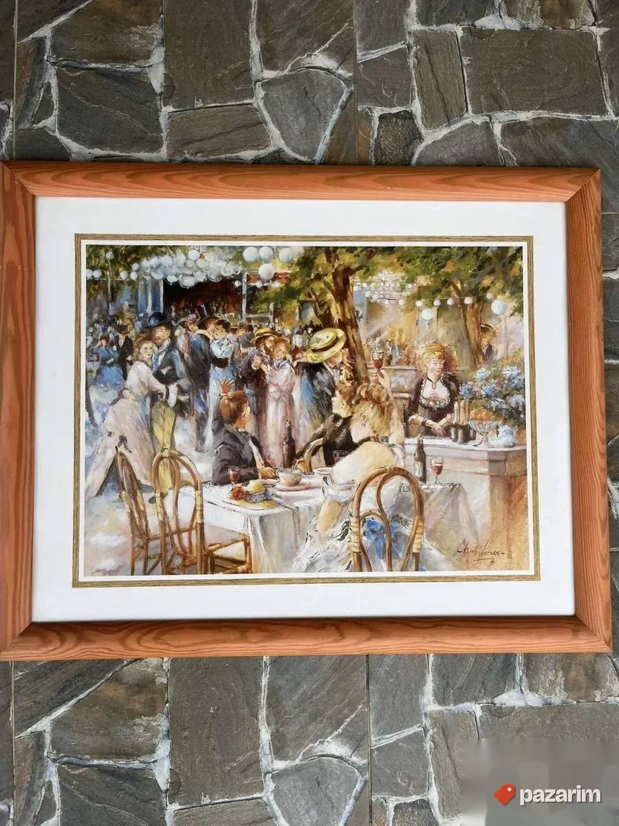 Slika-reprodukcija Cafe de France 24x60cm snizeno 7
