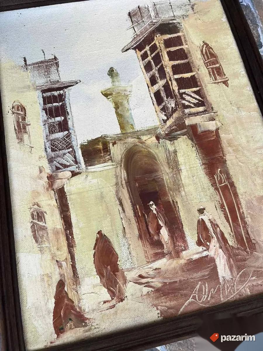 Slika na platnu-Detalj sa ulice 37x30cm 2