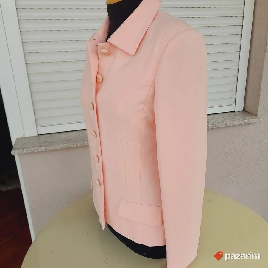 Roze ženski sako vel 38 6