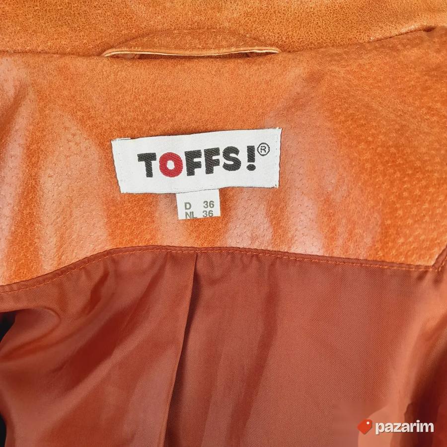 Kožna unisex jakna od prevrnute kože vel36 7