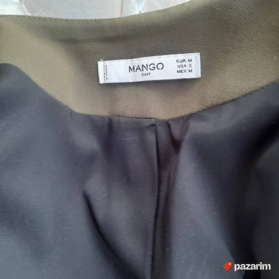 Ženski tamno zeleni Mango sako vel M 7