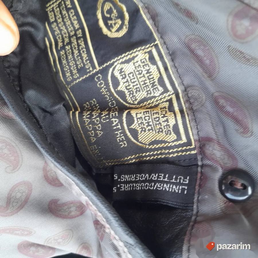 Ženska vintidž kožna jakna br 36 5