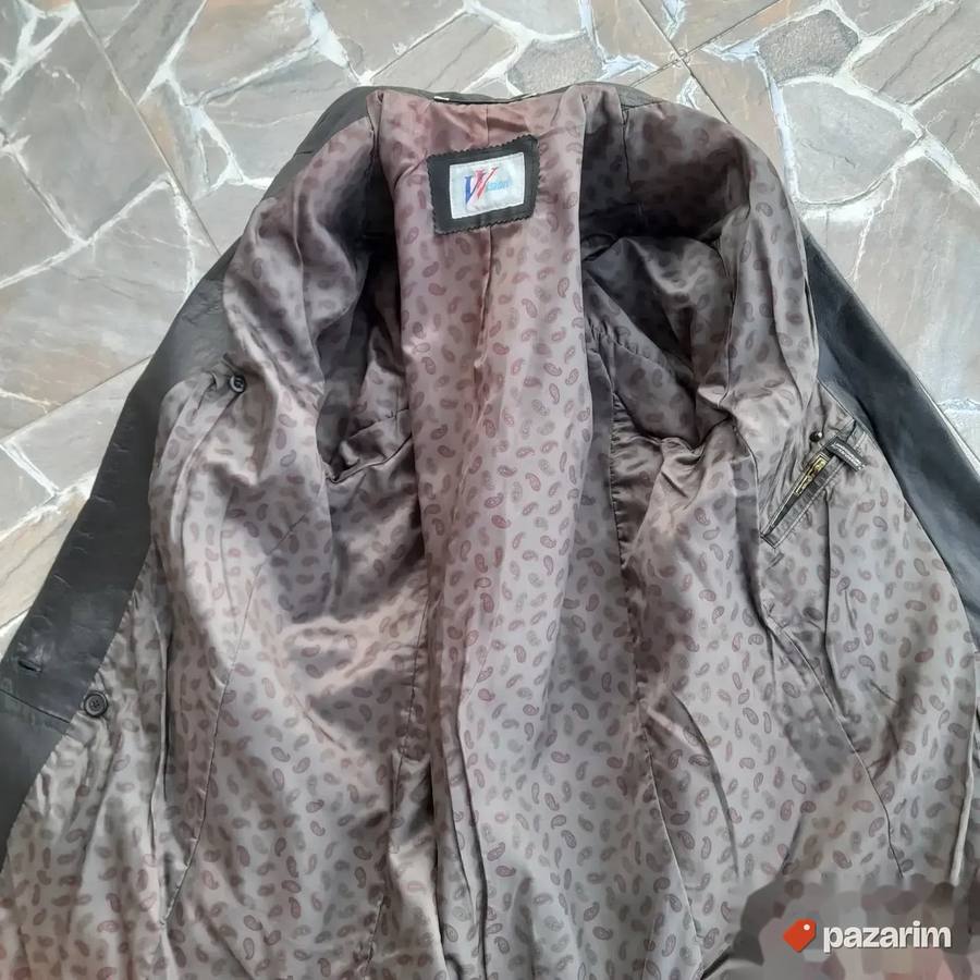 Ženska vintidž kožna jakna br 36 7
