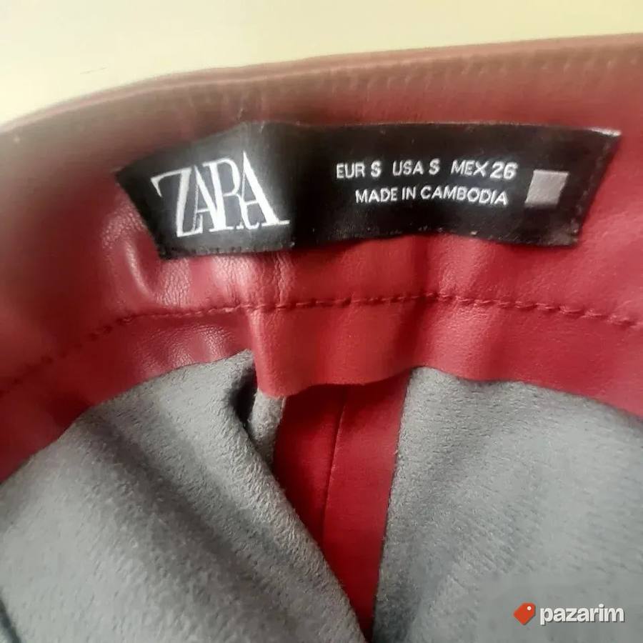 Bordo Zara pantalone vel S 4