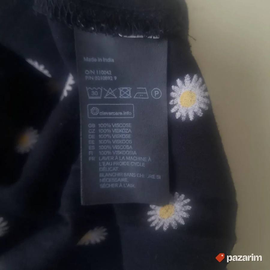 Viskozna cvetna haljina br 38 8