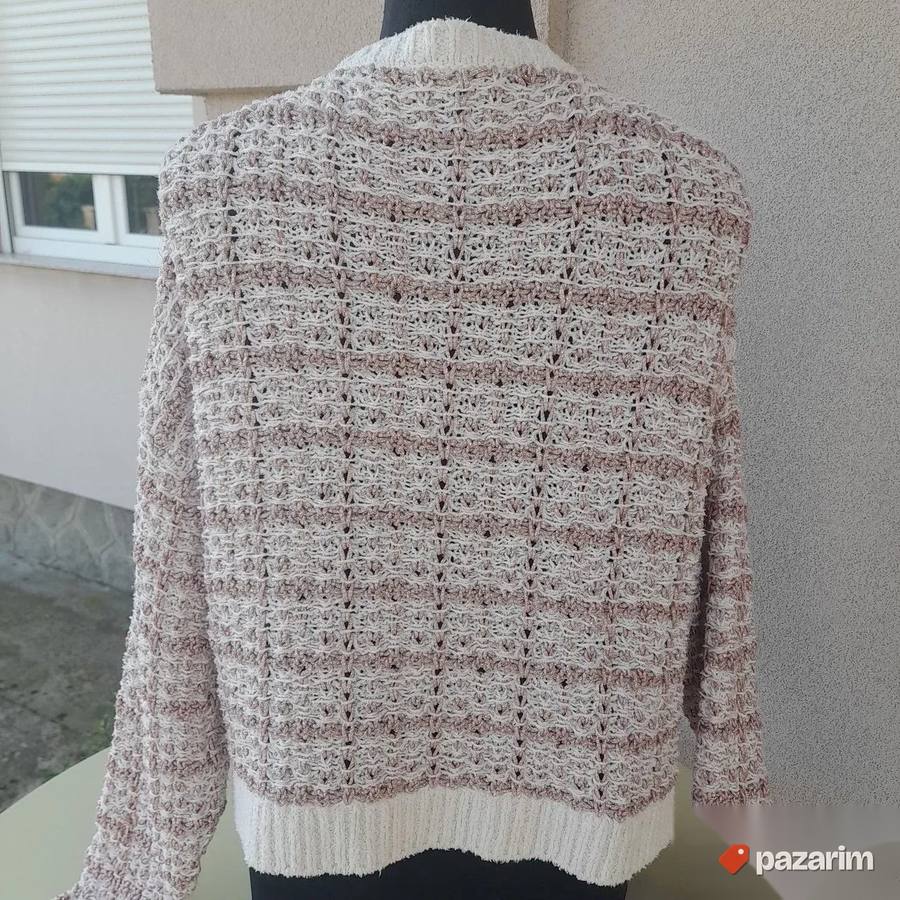 Zara ženski džemper sa lameom vel S 6