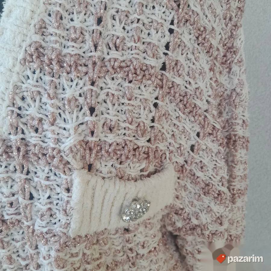 Zara ženski džemper sa lameom vel S 7