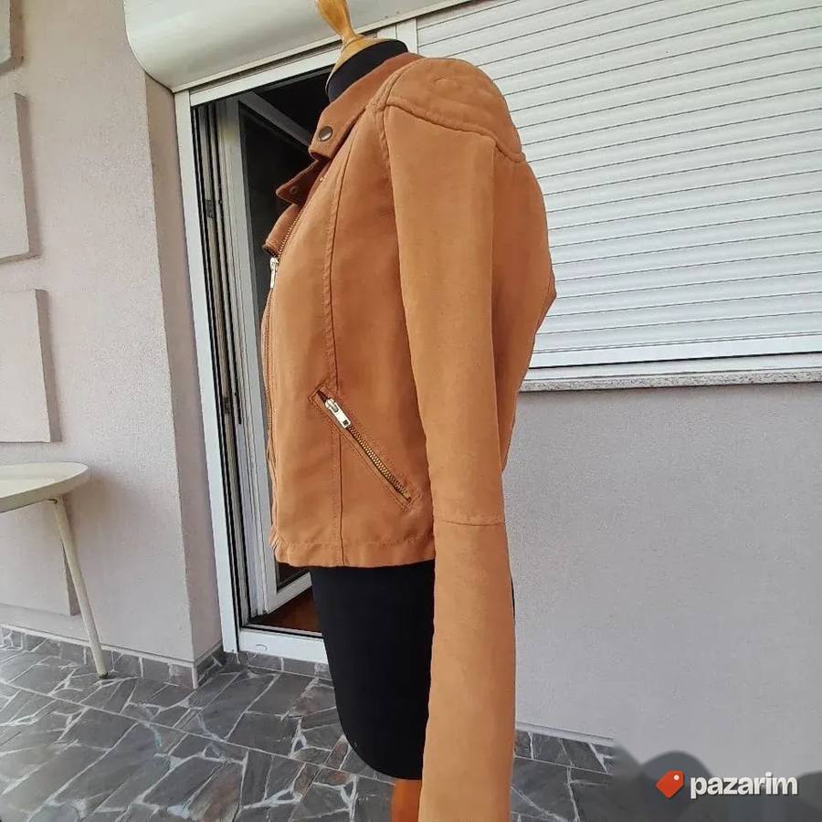 kraća jakna od eko kože br 42 3