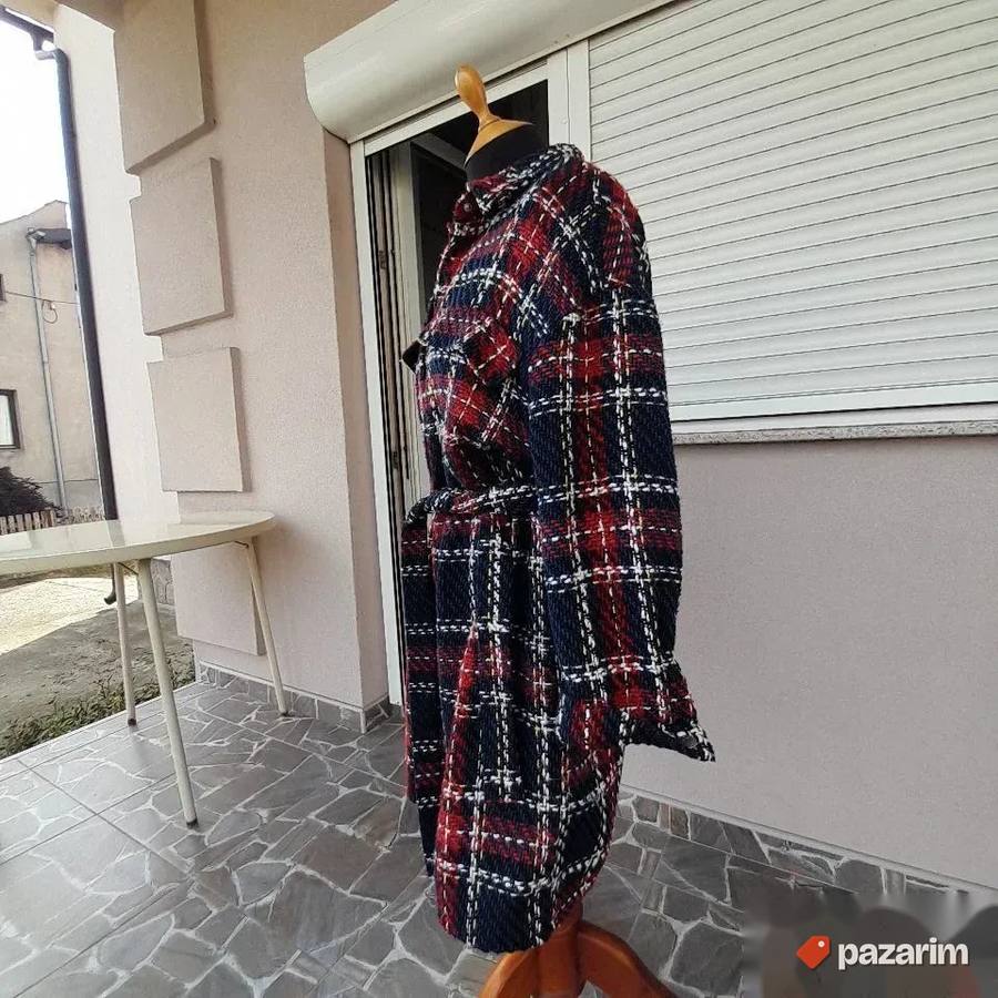 Jakna-košulja u karo dezenu br 36 4