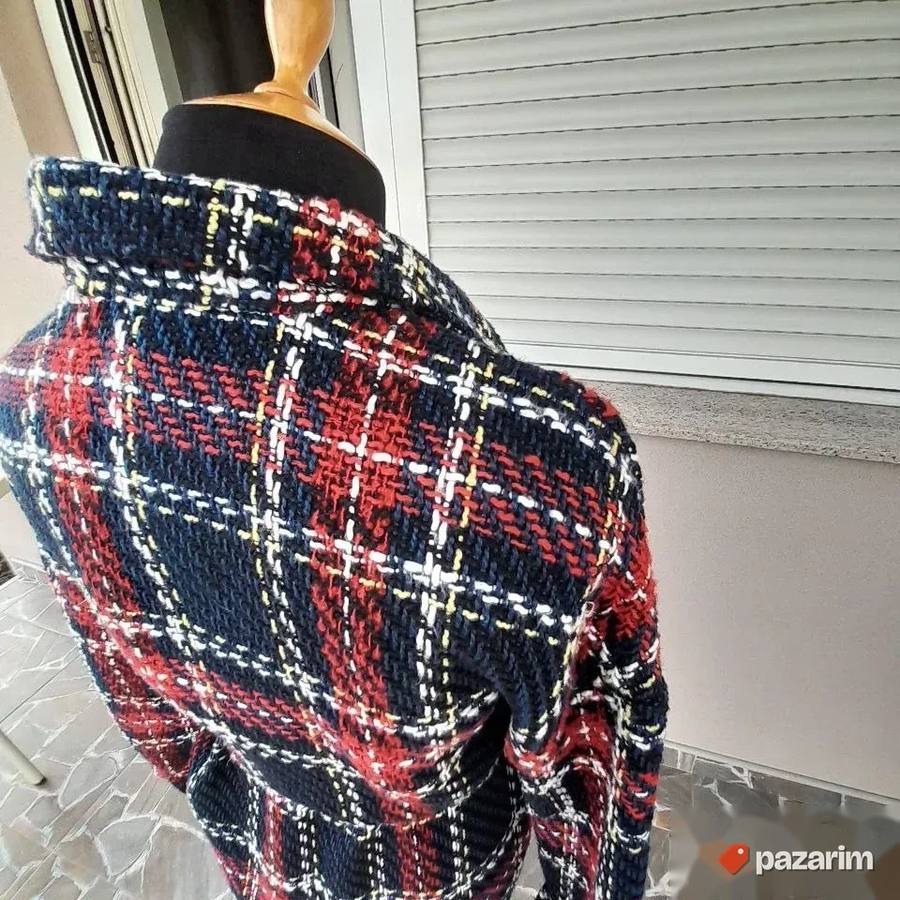 Jakna-košulja u karo dezenu br 36 5