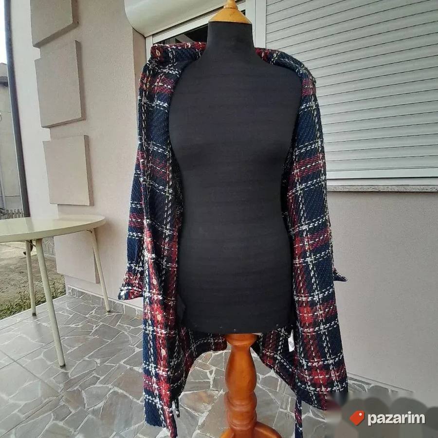 Jakna-košulja u karo dezenu br 36 8