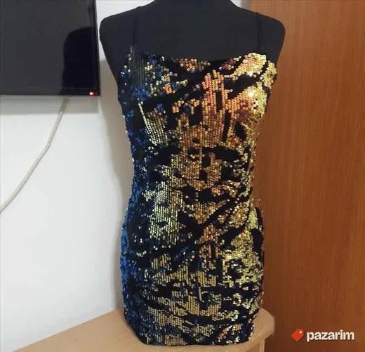Svetlucava haljina i bolero S