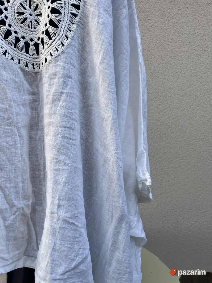 laneni ponco majica boho stil 7