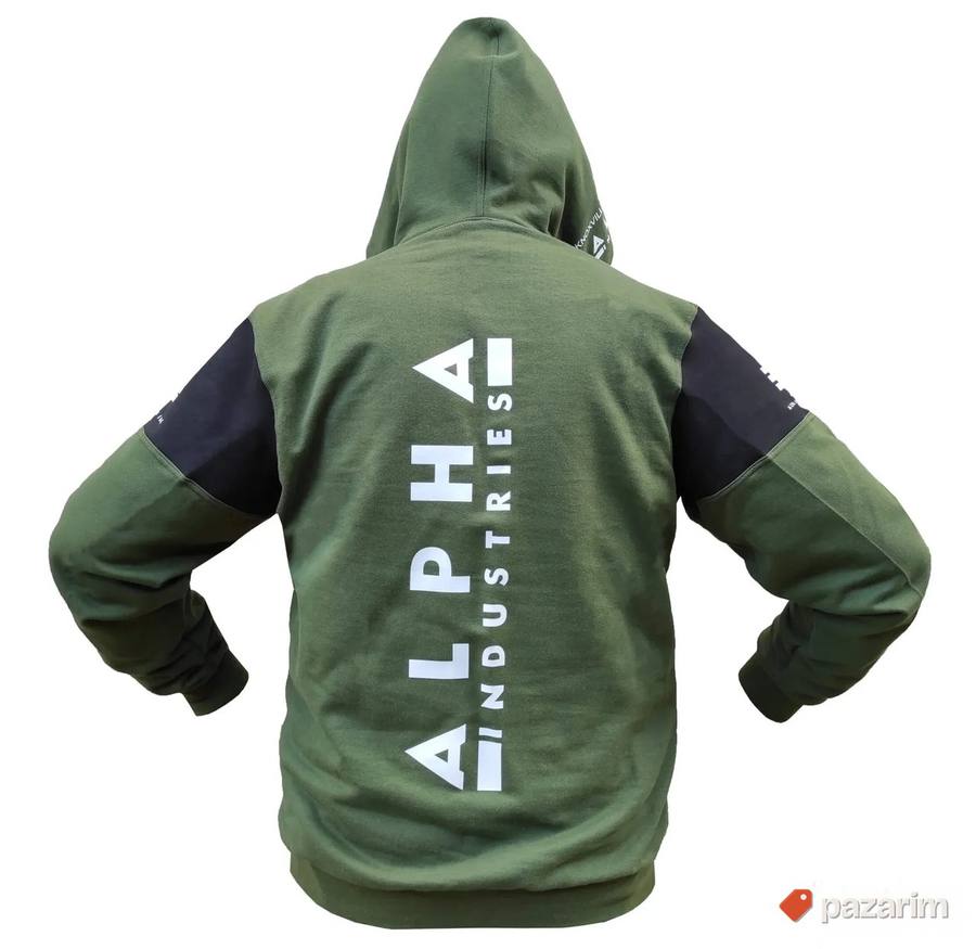 Alpha Industries - Duks Hoodi - 3 2