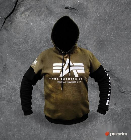 Alpha Industries - Duks Hoodi - 4