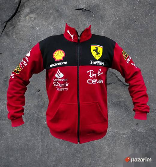 Carlos Sainz Jr 55 Ferrari-Formula 1 - F1 - Duks jakna - 26